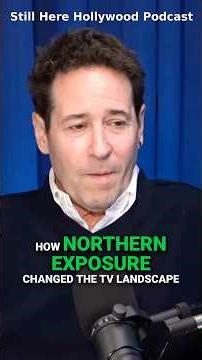 This is why "Northern Exposure" was so groundbreaking -Rob Morrow
