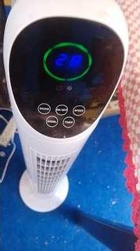 CÓMO USAR EL VENTILADOR CON PANTALLA Y TAMBIÉN BOTONES DE PERDER MI 🛏️🌺 VENTILADOR PARA PODER USAR