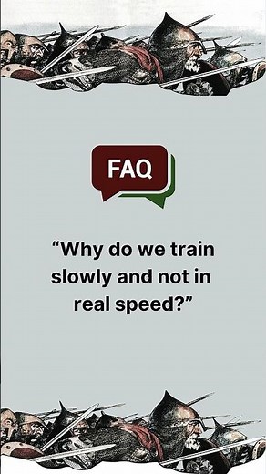 FAQ: Why do we train slowly?