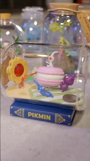 I'm Addicted to These Pikmin Terrarium Mini Figures!