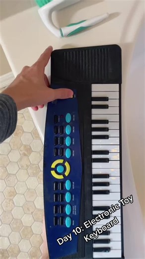 Instrument of the Day: Electronic Toy Keyboard