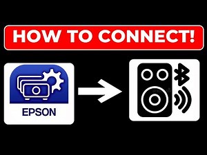 How to pair or connect Epson projector to Bluetooth speaker (2026 Tutorial)