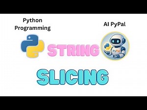 80. String Slicing #pythonstrings #slicing #python