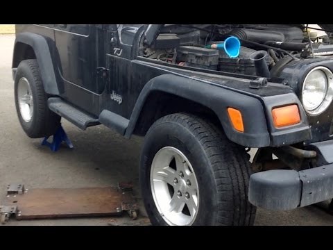 Change Jeep Standard 5 Speed Transmission Oil