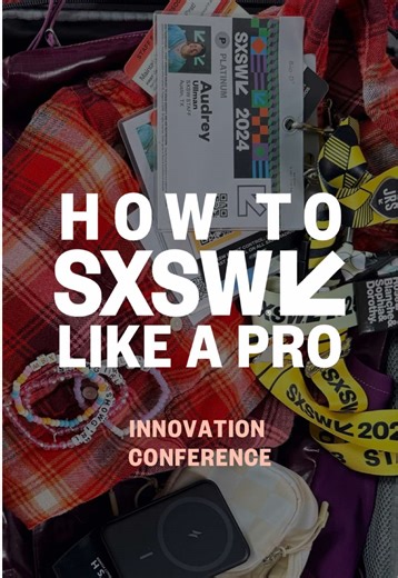 Pack all the essentials for #SXSW2026 and SX Like a Pro: Innovation Conference edition. ✍️ #SXSW #Conference #Innovation #atx