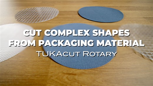 The TUKAcut Rotary cuts complex shapes from almost any material, including packaging! Click the link to learn more about our cutting services! https://tukatech.com/hardware/ | Tukatech, Inc. | Facebook