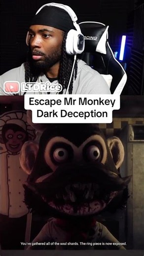 Escaping Mr. Monkey In Dark Deception