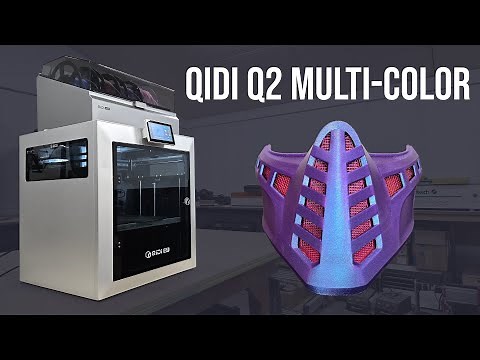 QIDI Q2 + QIDI Box Review | Multicolor CoreXY 3D Printer With Safety First Design