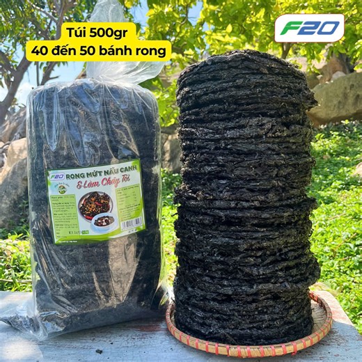 💥99% người nội trợ thông thái lựa chọn 👉Rong biển khô F20 sạch cát không tanh ✅Chính hãng, chất lượng, giá tốt tận xưởng -------------------- 🎁CHƯƠNG TRÌNH ĐẶC BIỆT TRONG HÔM NAY: - Mua từ 500g rong biển, tặng ngay 1 hũ rong sấy tỏi mè thơm ngon - Mua từ 1kg, tặng ngay 1 hũ rong sấy tỏi mè Miễn ship - Giá sỉ siêu hấp dẫn cho khách mua từ 5kg trở lên Rong mứt là 1 thực phẩm tốt cho sức khỏe: - Hàm lượng chất xơ cao tốt cho tiêu hóa và tim mạch - Giảm cholesterol trong máu - Bổ sung nhiều vitam