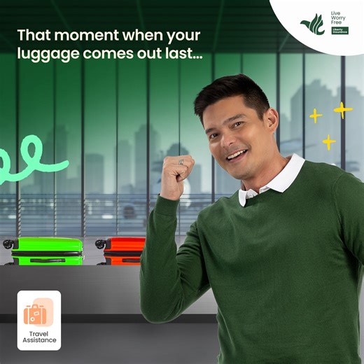 43 reactions · 22 shares | That mini heart attack when your luggage comes out last… Worry-free travel is possible though, with your own LIBERTY TRAVEL INSURANCE! ✈️麟 LEARN MORE HERE: https://www.libertyinsurance.com.ph/services/lic-travel-assistance-plan/ #LiveWorryFree #70YearsOfLiberty | Liberty Insurance Philippines | Facebook