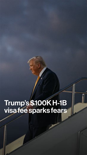 51K views · 162 reactions | From Indra Nooyi to Elon Musk to Sundar Pichai, H-1B visa holders have shaped American innovation. But a new $100,000 fee announced by the Trump administration could change that. Watch "Wall Street Week" tonight at 6 p.m. ET bloom.bg/3Jw64QH | Bloomberg Television | Facebook