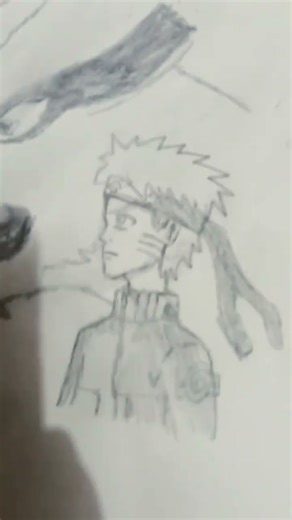 I draw Naruto and 9 tails from naruto