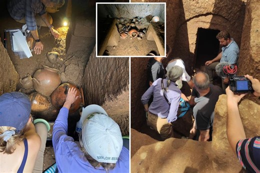 Italian archaeologists unveil rare 2,600-year-old tomb untouched by looters