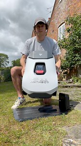 Behold, a lawn Roomba 🤯. Meet the @anthbot AI powered #Genie 😎.Use code ‘techbadger’ and the 🔗 in my bio for $100 off orders 💰#ANTHBOT #robotlawnmower #smartgardening #tech #AI #Robotmower | Thetechbadger