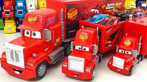 258K views · 4.3K reactions | Cars Mack Truck Playset Story Set and Radiator Springs Lightning McQueen Toys | Toy Car Videos | Facebook