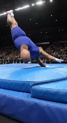 Giant Gymnast Vault FAIL Goes Viral!