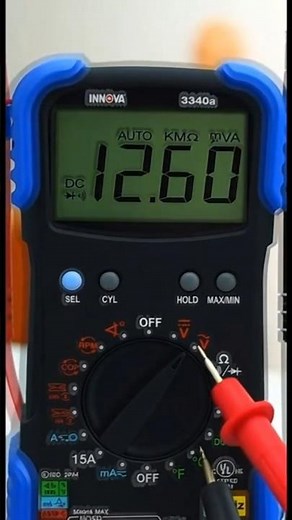 how to use in multimeter test AC DC voltage
