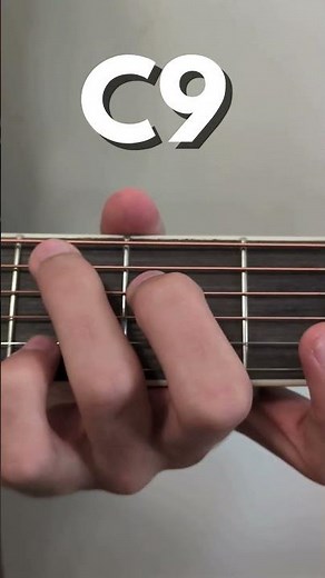 Guitar lessons for beginners (C9 chord) #guitar #chord