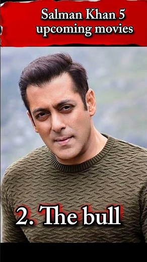 Salman Khan 5 upcoming movies #shorts #salmankhan