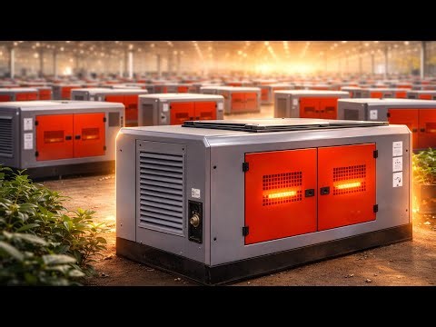 How a Generator is Manufactured ⚡ (Step by Step)