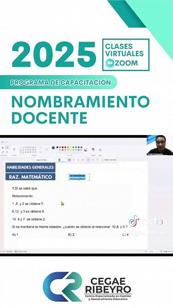 Habilidades Generales en Razonamiento Matemático 2024