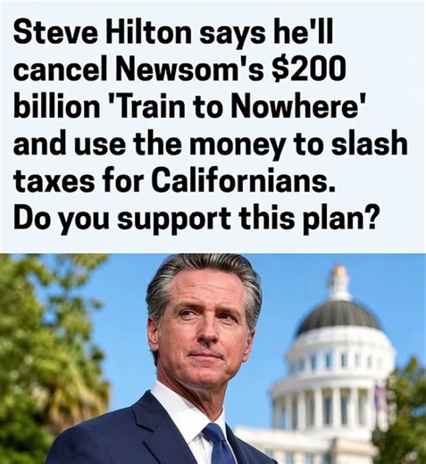 Steve Hilton Targets California High-Speed Rail in Governor Campaign (