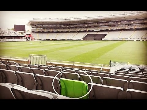 The secret of the green seat at Eden Park, Auckland I New Zealand