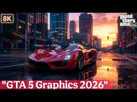 GTA 5 Graphics in 2026 are INSANE! 🔥 (Photorealistic 8K Mod)