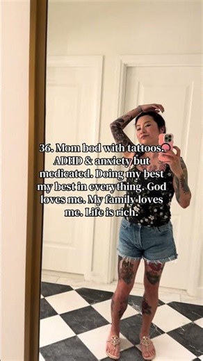 Mom bod with tattoos #tattoo #tattoodesign #tattooartist #tattooinspo #fashion #ootd