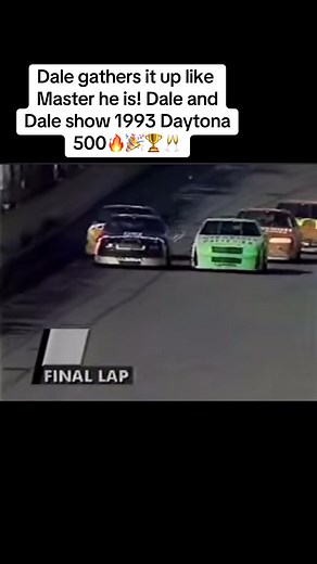 Dale gathers it up like Master he is! Dale and Dale show 1993 Daytona 500 NASCAR Winston Cup Racing #daleearnhardt #dalejarrett #alectheflexer #daytona500 #daytonainternationalspeedway #1993 #finish #wild #daleanddaleshow #earnhardt #nedjarrett #theintimidator #ralphearnhardt #dalejr #winstoncup #winstoncupseries #realracing