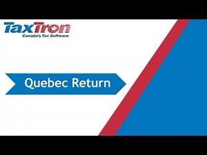 Filing a Quebec Tax Return from Ontario: A Step-by-Step Guide Using TaxTron
