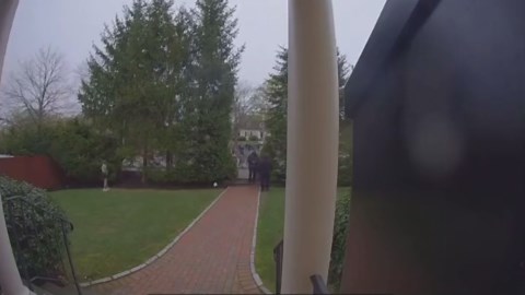 Boston Marathon runner caught pooping in stranger's yard in doorbell video