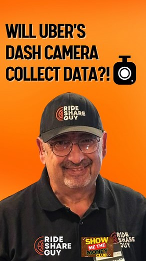 Will Uber's Dash Camera COLLECT DATA?! #therideshareguy #uber #ridesharingapp #dashcam | The Rideshare Guy