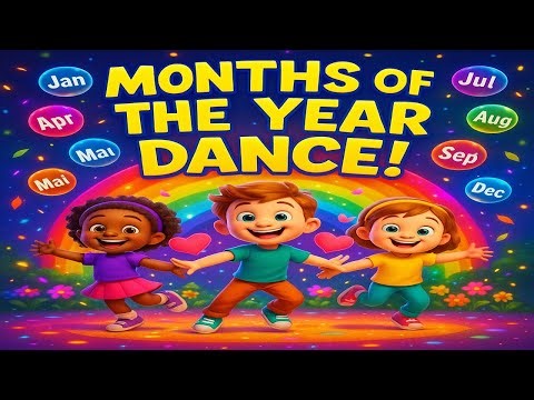 Months of the Year Dance – Fun Learning Song for Kids!