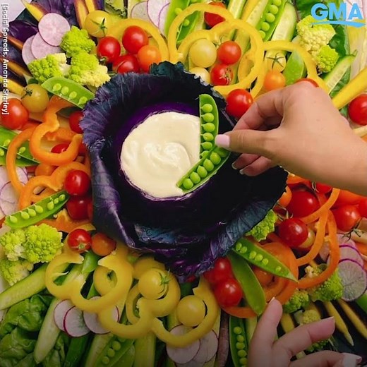 How to make a summer garden vegetable charcuterie board l GMA