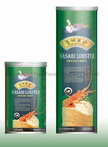 [Hot Item] 90g/100g/110g/120g/135g Potato Chips in Cannister (Produce from Automatic Stackable Machine)