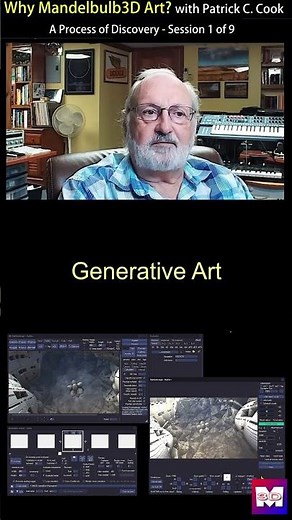 Why Mandelbulb3D Art - Generative Art