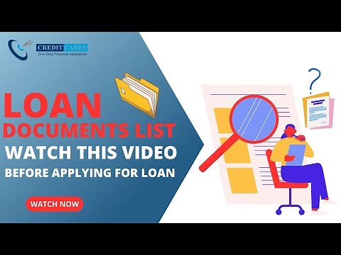 What are the Documents Required for Loan l By Creditcares