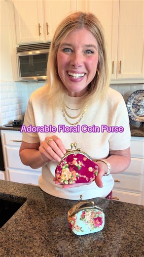 These little coin purses/wallets are adorable and so functional. I use mine everyday. They make the cutest gifts, and I was thinking they would make a cute Easter basket filler. They are so affordable and come in many different designs. Click the link and check them out! #coinpurse #vintagevibes #grandmasoftiktok #vintagestyle #purse