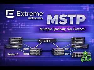 Extreme Networks Configure MSTP
