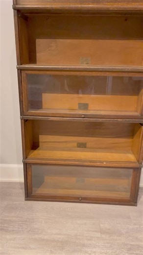 This barrister bookcase is almost done. Stay tuned for the final result! | Shackteau Interiors