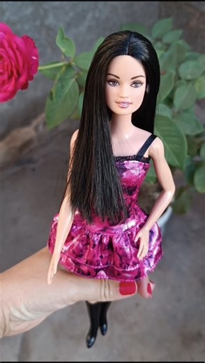 Barbie doll #Lupita Maitê Perroni hair after Boil wash ✨🤌🏻