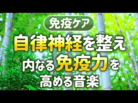 【免疫ケア】自律神経を整え内なる免疫力を高める音楽【テンダートーン】