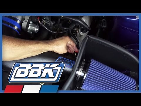 Mustang Cold Air Intake Kit (2005-2009 Mustang GT) Install & Test BBK 17365 Charcoal
