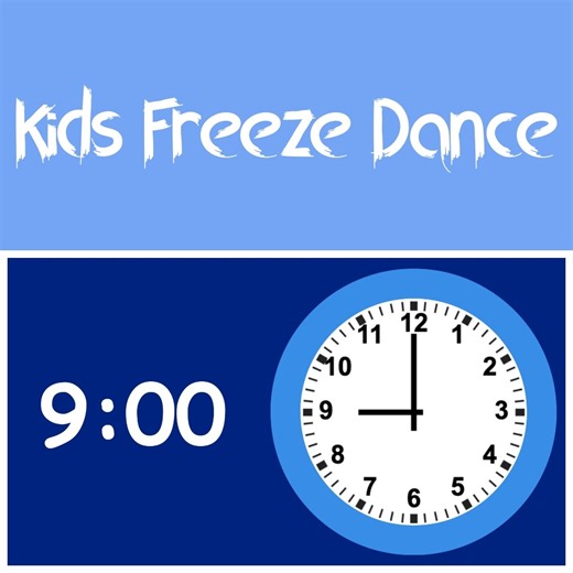 Kids Freeze Dance on Instagram: "☃️ Practice telling time with winter movement and freezing fun! A great way to keep students focused during snow-day learning. ✅ Strengthens time-telling skills on analog clocks ✅ Improves attention using active recall ✅ Adds seasonal energy to everyday math 🥶 Start your free trial at http://www.KidsFreezeDance.com/freeze ❄️ #homeschool #christmas #winter #kidsfreezedance"