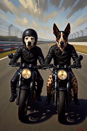 机车酷狗 Let's ride motorcycles! #熱門 #dog #宠物 #摩托车 #冒险