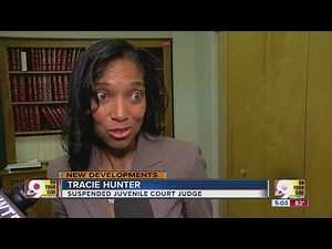 Suspended juvenile court judge Tracie Hunter says her rights are being violated
