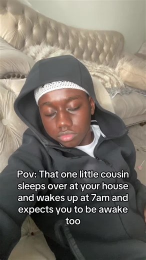 Waking Up Early: Little Cousin's Sleepover Humor