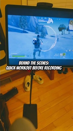 Proof that gamers actually move 🚴‍♂️💨 #shorts #behindthescenes