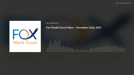 In this episode, Dayton Kane is joined by Rose Gray and Nancy Baumann from Globus Family of Brands to talk about all things travel! Topics include: Globus tours, Black Friday Deals, Avalon Waterways river cruises, Fox Group Vacations and so much more! 🦊✈ Callers and Texters inquired about: ✨ Ireland and Scotland Tours ✨ Antigua excursions ✨ Prague recommendations ✨ Hawaii Island hopping ✨ Multi-Gen Spring Break trip ✨ Family Friendly Alaska trip ✨ Travel Insurance ✨ Hiking and backpacking small